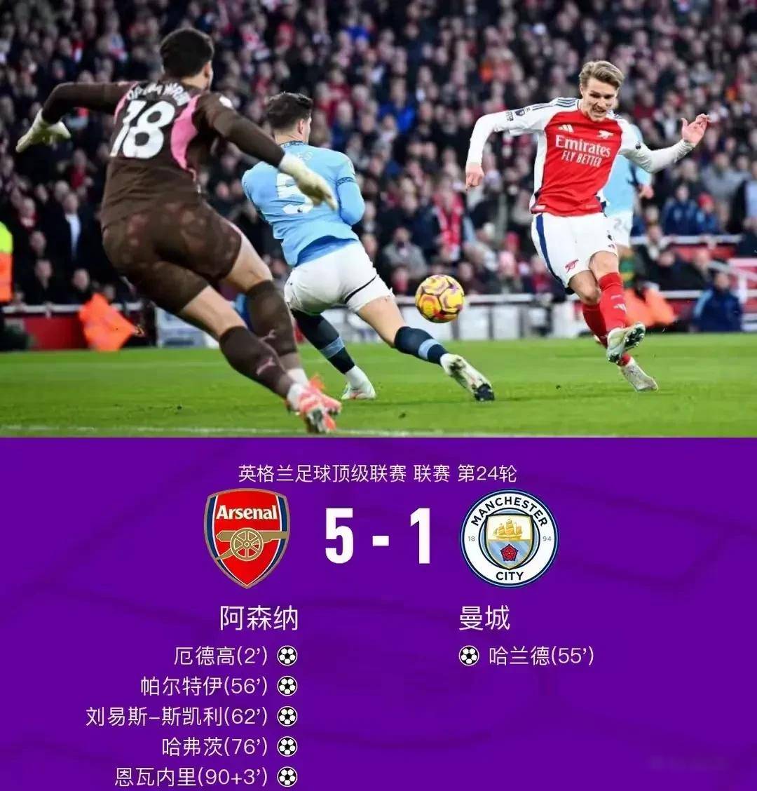 曼城客场大胜水晶宫，继续压制对手