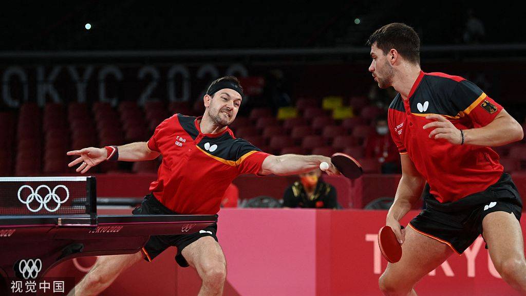 德国队横扫韩国队，许昕关键制胜